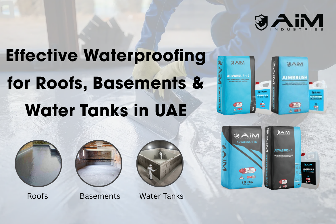 Cementitious Waterproofing for Roofs